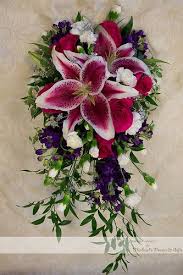 Cascading Bridal Bouquet Bridal Bouquet Lily Bridal Bouquet Cascading Bridal Bouquets
