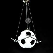 Futbol Avize Modern Minimalist Karikatur Cocuk Odasi Aydinlatma Armaturleri Yaratici Erkek Cocuk Yatak Odasi Lamba Isiklari China Mainland Yatak Odasi Lambalari