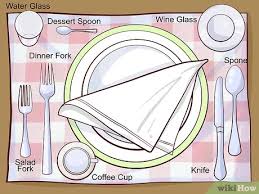 Maskot / getty images when you sit down to a meal with family or friends, you probably expect to have a pleasant conve. 3 Ways To Set A Dinner Table Wikihow