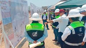 Titular de la SICT, Jesús Esteva, supervisa modernización de la carretera Villahermosa–Escárcega en Tabasco