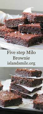 A Mouth Watering Easy Five Steps Dessert Brownie Using A Malt Powder We All Grew Up With Here S Yummy Brownie To Try Sweet Recipes Dessert Recipes Desserts
