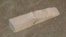 Wooden door stop wedge - m