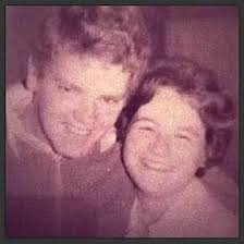 1972 my future husband picking me up for our date