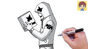 Create Meme "How To Draw Marshmello, Marshmallow Dj Picture Fortnight,  Marshmallow Dj Coloring" - Pictures - Meme-Arsenal.com