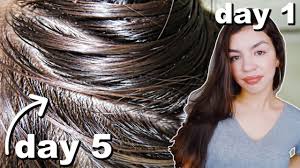Damp or fully dry hair is fine. I Didn T Wash My Hair For One Week Youtube