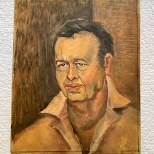 ANTIQUE OIL PAINTING PORTRAIT MAN