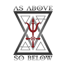 You can choose between 3 options: As Above So Below Lesser Key S Artist Shop