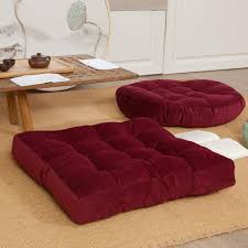 thick plush tufted chair cushions