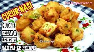 Aneka resepi cucur pilihan иала апликаси мудах ян менгандунги химпунан колекси пелбагай ресипи масакан кукур ян тербайк, лазат, простой, сенанг, дан рингкас. Cara Buat Cucur Nasi Sedap Lembut Sampai Ke Petang Resepi Cucur Mudah Cekodok Nasi Lina Pg Youtube