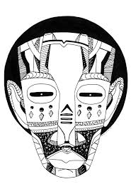 Black And White African Artwork African Artwork The Most Creative African Mask Art Collection In 2020 African Artwork African Masks Masks Art