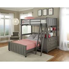Take advantage of the way cabin beds, bunk beds and loft beds free up more floor space. Lake House Stone Full Loft Bunk Bed With Full Lower Bed Overstock 12546835