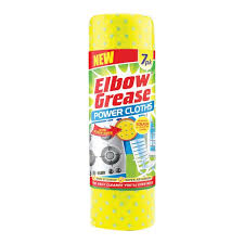 The most common elbow grease material is metal. Elbow Grease Power Cloths 7 Pack Savers Health Home Beauty