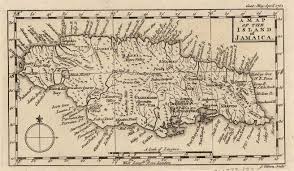 Lot Of 2 Port Royal In Jamaica And A Map Of The Island Of Jamaica Jamaica Map Jamaican Map Map
