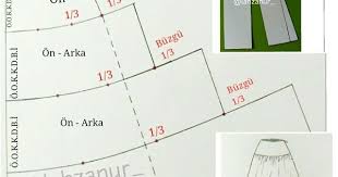 selamlar daha once cizimini yaptigim etegin kalibi ve model uygulamasini cizdim anlatimini yapmayi bir ara dusunuyordum ama istekler g dikis etek moda dikis