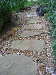 61 Trendy Garden Path Slate River Rocks Riverrockgardens 61 Trendy Garden Path Slate Rive Landscaping With Rocks Pathway Landscaping Easy Backyard Landscaping