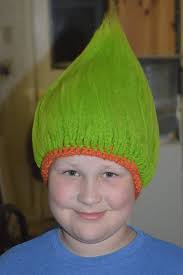 Handmade Crocheted Trolls Fuzzbert Hat, Holiday/ Christmas Gift, Prop for  Holiday Pictures, Dress up Wig for Child.