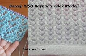Bacagi Kisa Kaynana Yelek Modeli Crochet Motif Crochet Hats Crochet