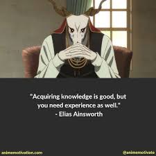 13 Of The Best Quotes From The Ancient Magus Bride Ancient Magus Bride Bride Quotes Go For It Quotes