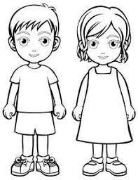 El cuerpo humano niños y niñas paperblog. My Kids Paginas Para Colorear Para Ninos Colorear Para Ninos Libro De Colores