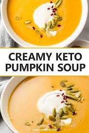 Creamy Keto Pumpkin Soup Quick And Easy Recipe Pumpkin Soup Recipes Pumpkin Soup Recipe