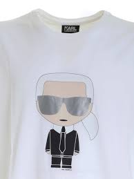 Karl otto lagerfeld was a german creative director, fashion designer, artist, photographer, and caricaturist who lived in paris. Karl Lagerfeld T Shirt Weiss T Shirts 75506150225110 Ikrix Com