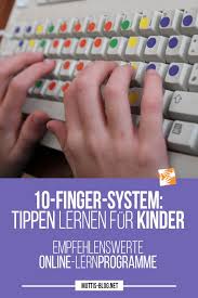 Möchten sie ihr schreiben am pc verbessern oder dynamisieren? 10 Finger System Lernen Fur Kinder Empfehlenswerte Online Lernprogramme Muttis Nahkastchen