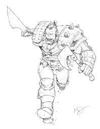 Play coloring games at y8.com. Orc By Max Dunbar On Deviantart
