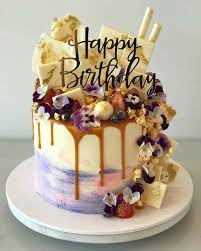 Happy Birthday Acrylic Gold Mirror Birthday Party Cake Topper In 2020 Happy Birthday Chocolate Cake Happy Birthday Cakes Happy Birthday Cake Topper