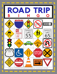 Simply think of two strange or disgusting activities and ask your fellow passengers this game requires a bit of creativity, but it can be quite fun for adults to play. Road Trip Bingo Game Free Printable Happiness Is Homemade