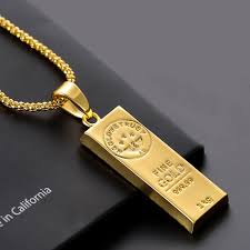 Gold pendants for men | traxnyc. Jewellery Watches New Bar Pendant Gold Charm Black Choker Necklace Chain Punk Fashion Jewelry Gift Costume Choker Necklaces Rainx Cl
