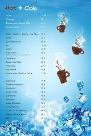 Puja Hot And Cold Menu By Ayperisi Restaurant Menu Card Menu Card Design Menu Restaurant