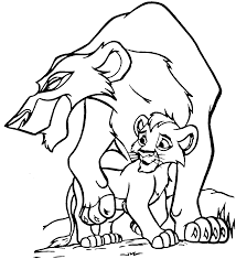 Lion king coloring book pages for kids how to color young lion simba. Lion King Coloring Pages Best Coloring Pages For Kids