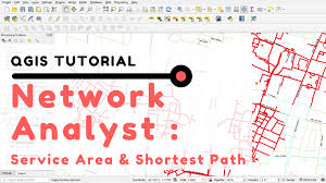 Qgis Tutorial Network Analysis Shortest Path Route And Service Area Tutorial Networking Analysis