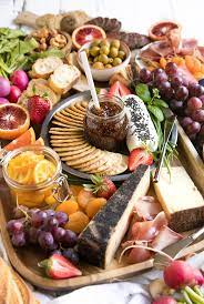 Colorful Spring Cheese Board Recipe Spring Cheese Boards Party Food Appetizers Charcuterie Recipes