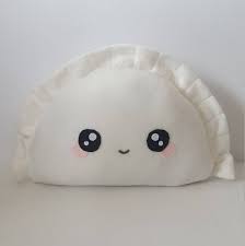 Cute Kawaii Dumpling Plush Etsy Cute Pillows Kawaii Plush Cute Toys