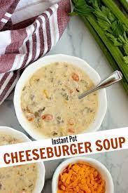 Instant Pot Cheeseburger Soup Recipe In 2021 Recipes Crockpot Recipes Easy Soup Recipes