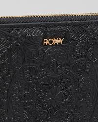 Roxy Back In Brooklyn Travel Wallet In Anthracite City Beach Australia