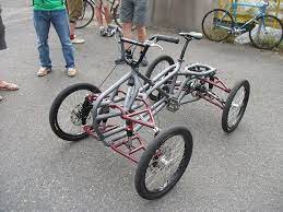 Leaning into corners has to be one of the greatest joys of riding a bike. A Cool Looking Quad Bike Design 4 Wheel Bicycle Bicycle Design