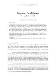 Mata lensa antv merupakan tayangan hobi bagi pecinta fotografi indonesia, beauty place, beauty moment, beauty picture. Pdf Programs For Children The Neglected World