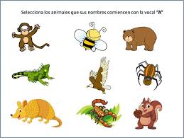 Usa tus conocimientos y reta a tus amigos a jugar a los juegos de memoria online que cerebriti tiene para vosotros. Mapa Interactivo Animales Y Vocales Lengua Animales Segundo Grado Preescolar Vocales