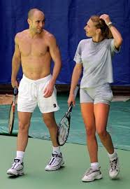 Andre Agassi & Steffi Graf- love, tennis, and Melbourne 2000! ❤️  #AndreAgassi #SteffiGraf #agassi #Tennis #ATP #TennisLife #AusOpen  #TennisPlayer #GOAT #CoupleGoals #Throwback #WTA #Graf #WTATennis  #TennisLegends #throwbackmemories