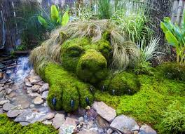 Gartengestaltung Mit Steinen Bachlauf Moos Panther Graeser Garten Gartenkunst Naturgarten