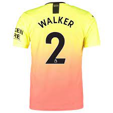 #manchester city #kyle walker #why would they get covid #and obviously they didn't do it on purpose #but if you know the situation #why wouldn't you be extra. Herren Fussball Kyle Walker 2 Ausweichtrikot Gelb Orange Trikot 2019 20 Hemd
