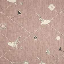 Dawn Chorus Dusky Pink And Winter Vanessa Arbuthnott Vanessa Arbuthnott Pink Pink Curtains