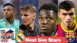 Rodrygo, Vinícius Júnior, Ødegaard, Ansu Fati, Pedri and Ilaix Moriba can  they save these Giants