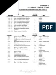 A crash course in visio. Chapter 13 Pdf Cash Flow Statement Expense