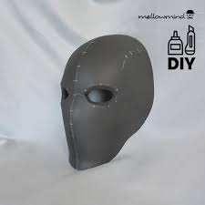 Diy Basic Face Mask Template For Eva Foam Mask Template Cosplay Diy Foam Props