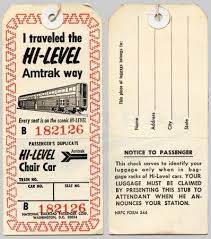 This Old School Amtrak Art Is Awesome Amtrak Blog Amtrak Vintage Luggage Tags Olds