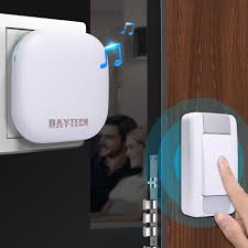 Daytechワイヤレス呼び鈴リングドアベル1プラグインレシーバーledインジケータ1プッシュボタンリモート屋外waterpoof Wireless Doorbell Doorbell Led Indicator