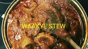 The beef cooks, along with flavorful herbs, covered low and slow for two hours. How I Make Local Ghana Waakye Stew Youtube